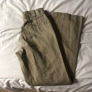 Tan dickies work pants